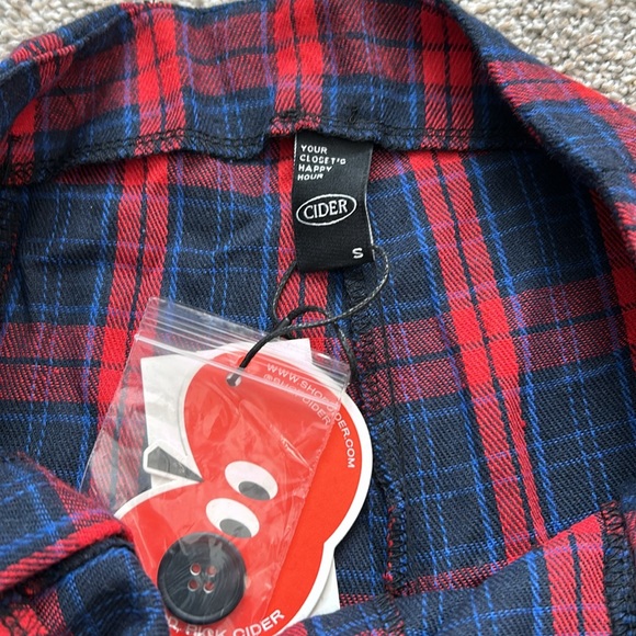 NWT Cider Plaid Pants - Picture 3 of 3